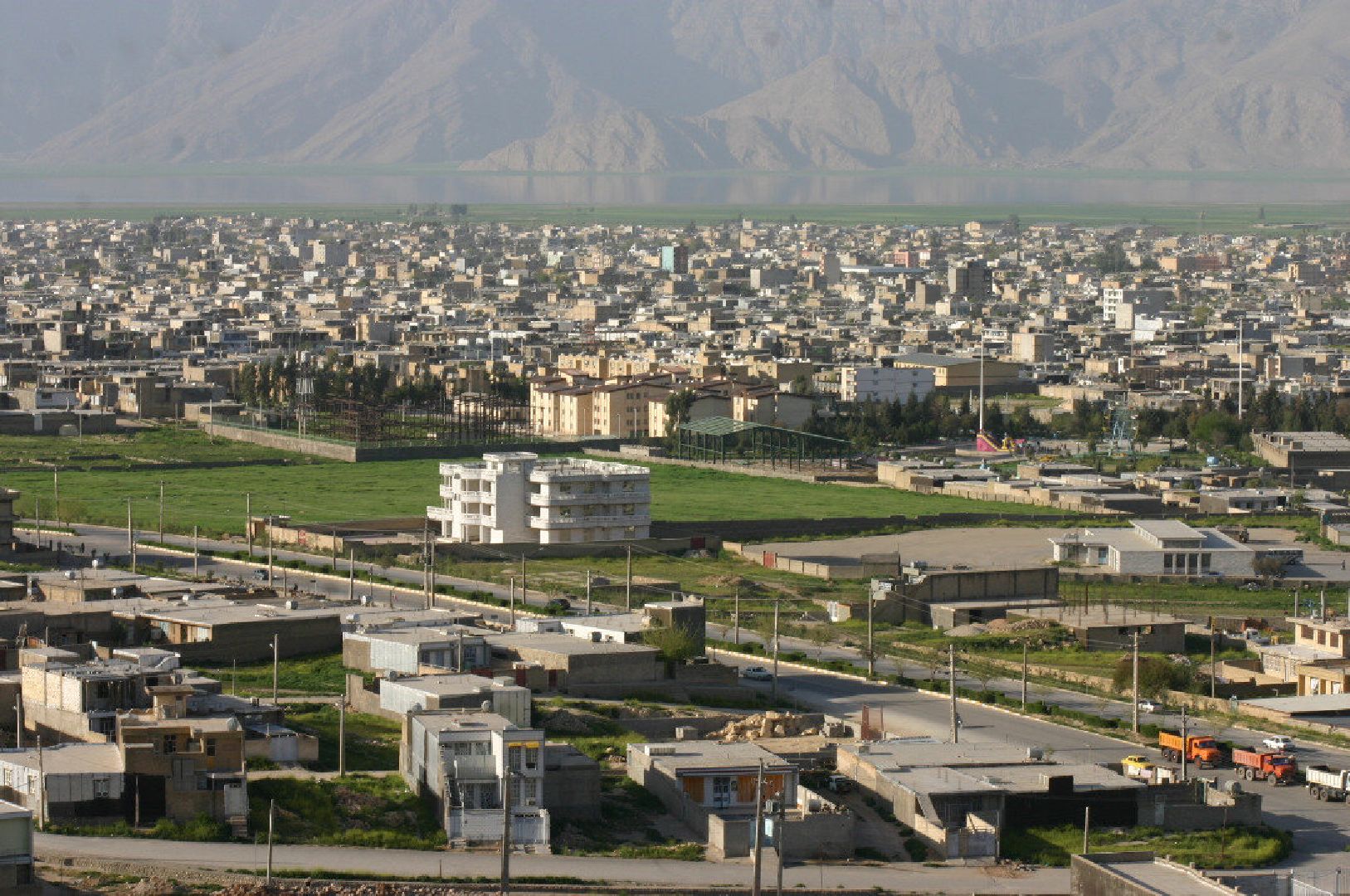 نمایی از شهر ایذه
