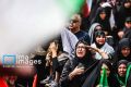 حاضران در تشییع رهبر شهید در قم