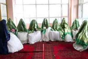 محفل عروسی دست‌جمعی در بدخشان