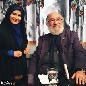 سحر امامی در کنار داریوش ارجمند