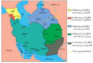 مناطق جدا شده از ایران در عصر قاجار