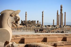 نمایی از مجموعه تختجمشید