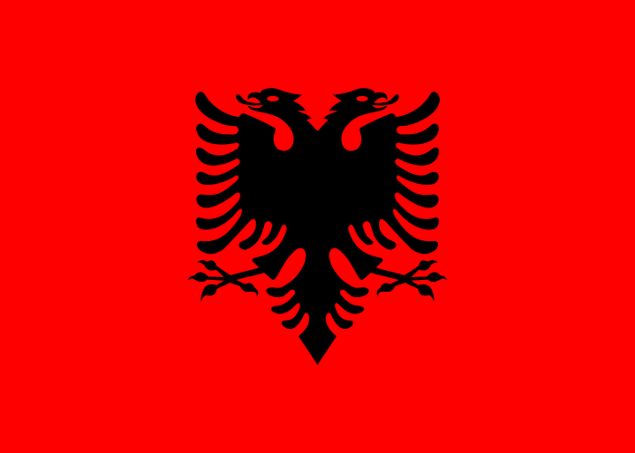 پرونده:Flag of Albania.svg