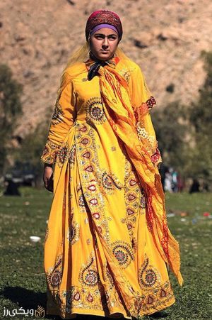 پوشش محلی لباس زنان کهگیلویه و بویراحمد