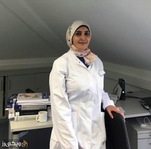 سهیلا سامی در دفتر کار