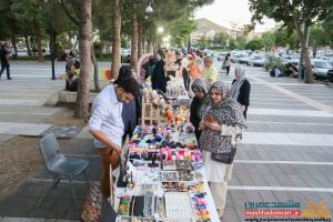 بازارچه خوداشتغالی در بوستان لاله مشهد
