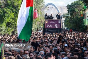 دسته عزاداری حسینیه اعظم زنجان در یوم العباس