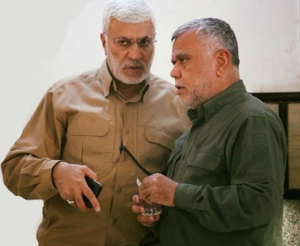 هادی العامری و ابومهدی المهندس