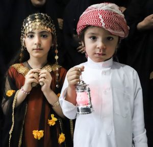 کودکان عرب خوزستان -لباس محلی-گرگیعان