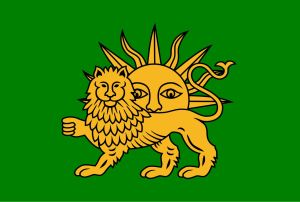 پرچم ایران در دوره صفویه _1732-1576