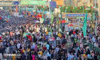 مراسم جشن عید سعید غدیر خم با عنوان «مهمونی ۱۰ کیلومتری غدیر» در تهران