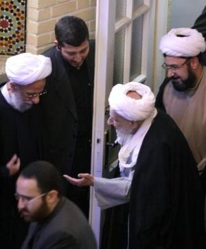 محمدتقی بهجت و شاگرش محمدتقی مصباح یزدی