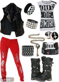 لباس و اکسسوری‌های استایل راکر