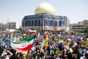 راهپیمایی جمعه خشم و نصر پس از برگزاری نماز جمعه تهران