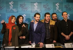 بازیگران فیلم عصر یخبندان-سی‌وسومین جشنواره بین‌المللی فیلم فجر
