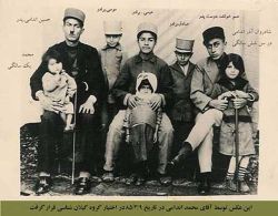 آذر اندامی در شش سالگی