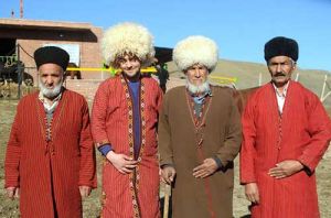 لباس محلی مردان ترکمن