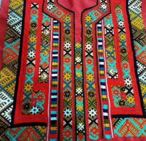 سوزن دوزی بلوچی-مدل پرکار