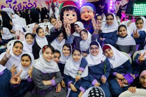 مراسم جشن روز دختر «دختران آرمانی» در سالن ۱۲ هزار نفری آزادی