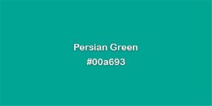 رنگ سبز ایرانی - سبز پرشین