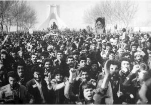 راهپیمایی مردم تهران در روزهای منتهی به ۲۲ بهمن ۱۳۵۷